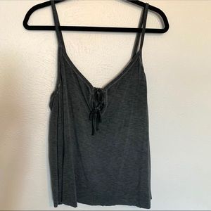 American Eagle Dark Grey Tank Top